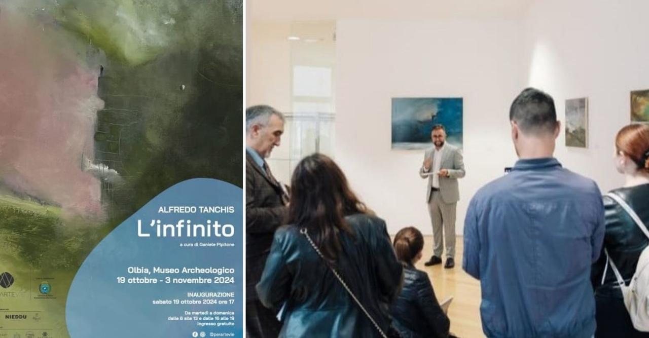 Olbia, al museo archeologico la mostra “L’infinito” di Alfredo Tanchis