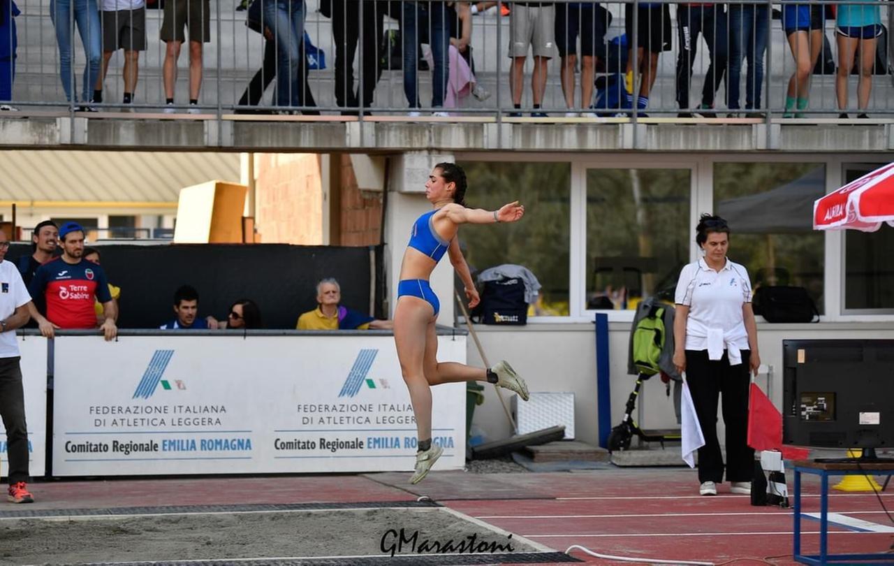 La lunghista 17enne Sofia Galeotti: «Voglio arrivare agli italiani»