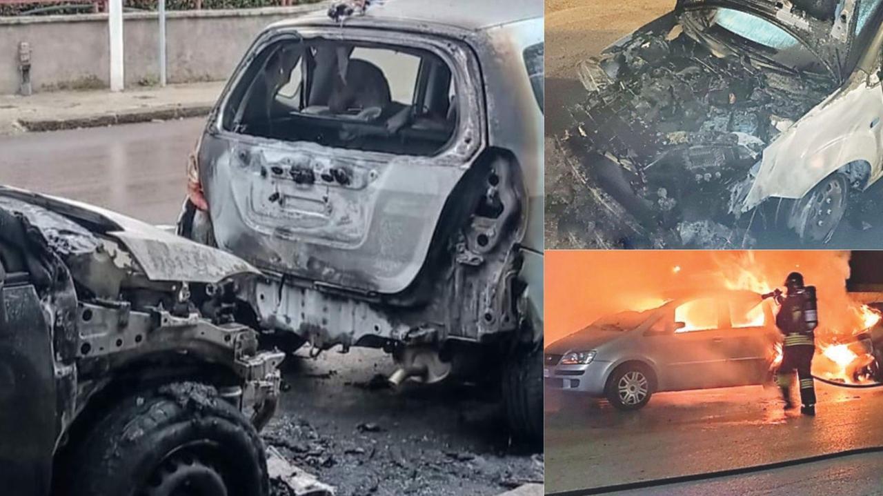 Sassari, otto auto date alle fiamme in un mese: la mappa degli attentati incendiari
