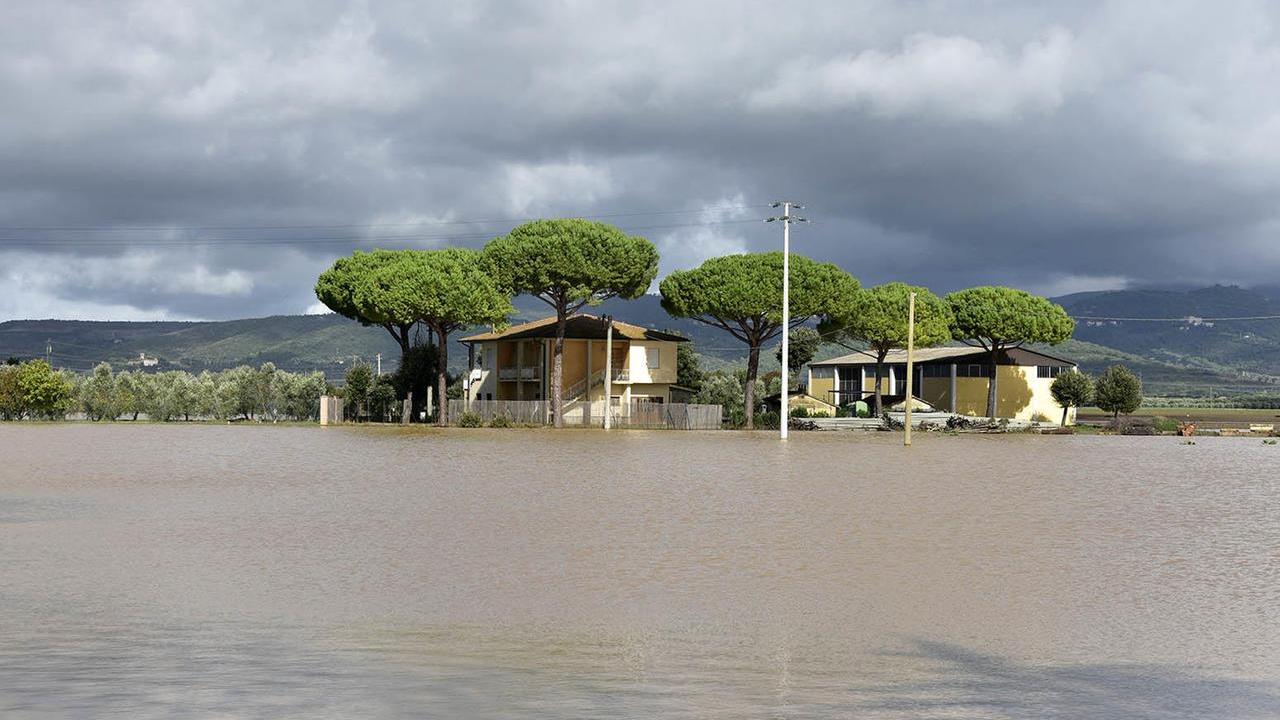 L'alluvione a Venturina del 17 ottobre (foto Paolo Barlettani)