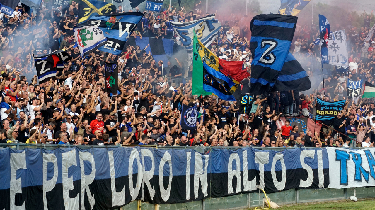 La tifoseria nerazzurra
