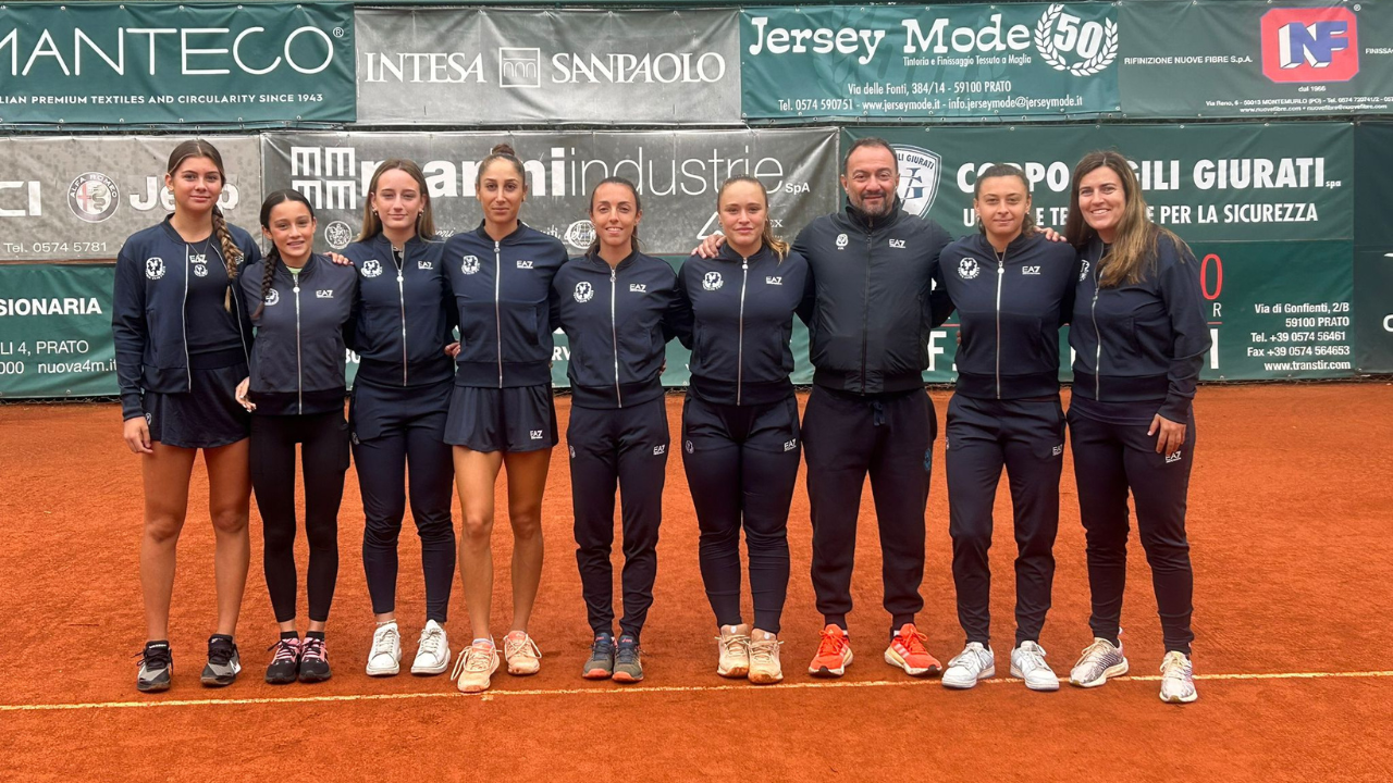 La formazione del Tennis club Prato