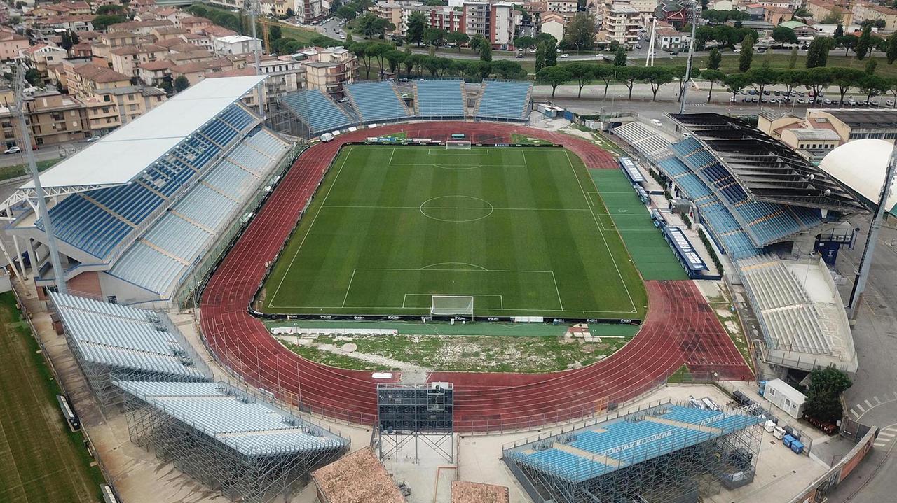 Lo stadio di Empoli