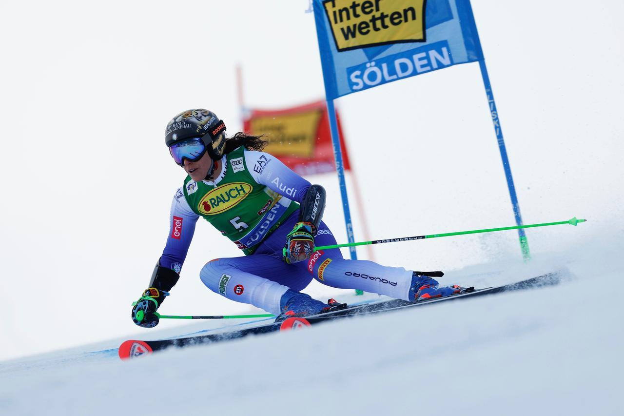 Slalom gigante, Federica Brignone vince la prima tappa della Coppa del mondo