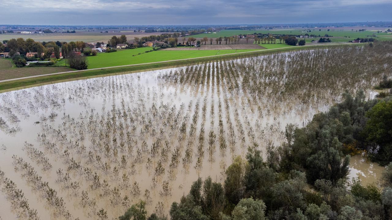Allerta arancione nel Ferrarese per il Po