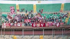 La Reggiana sconfitta nettamente a Palermo