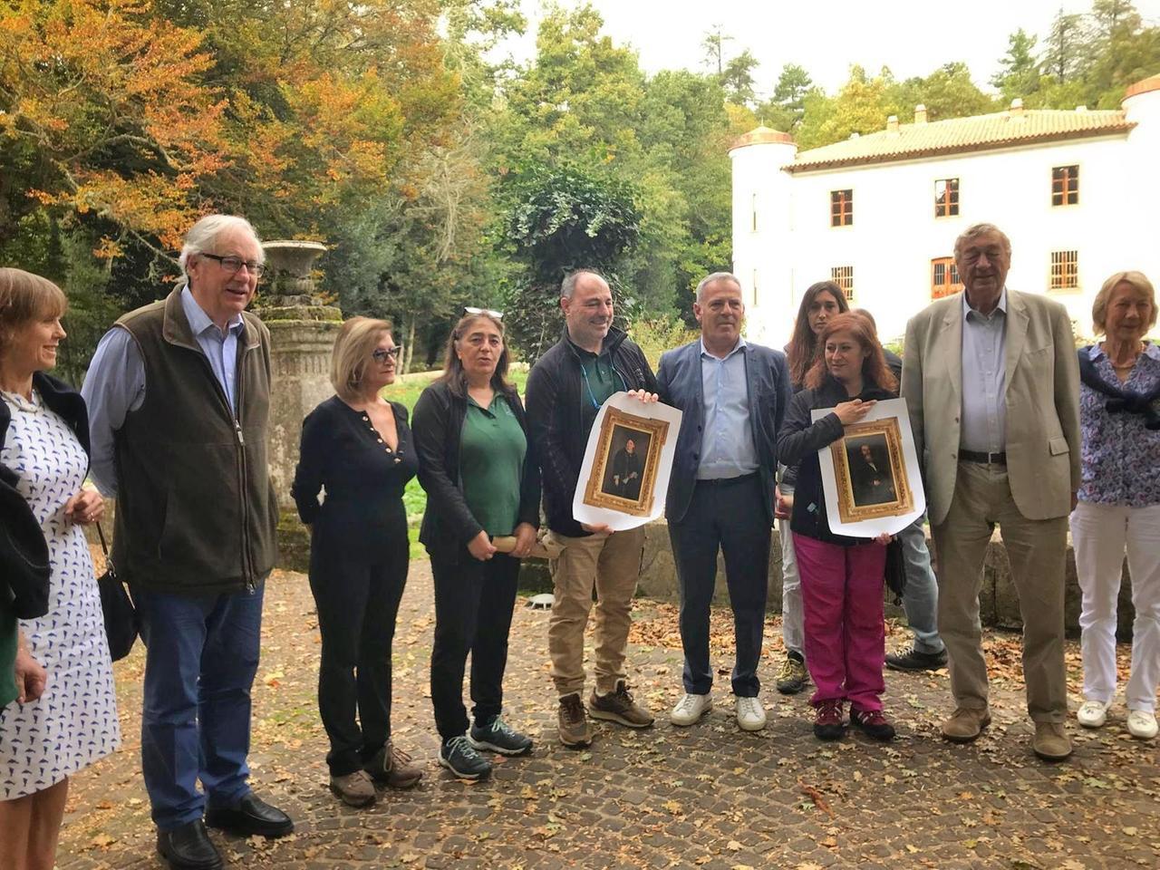 Bolotana, gli eredi di Benjamin Piercy visitano la storica villa