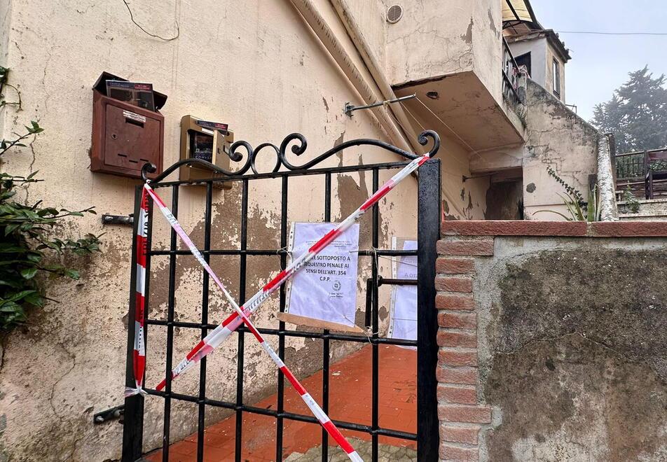 
	Il casolare sotto sequestro

