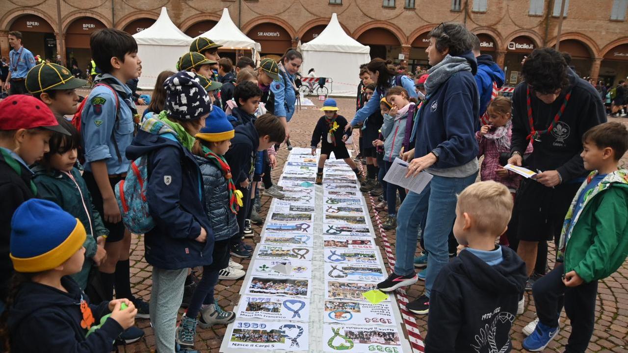 I cento anni degli scout di Carpi: festa nel segno dell’avventura