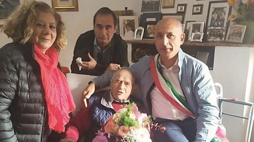 Cossoine, “Tiu” Sebastiano Piras compie 103 anni