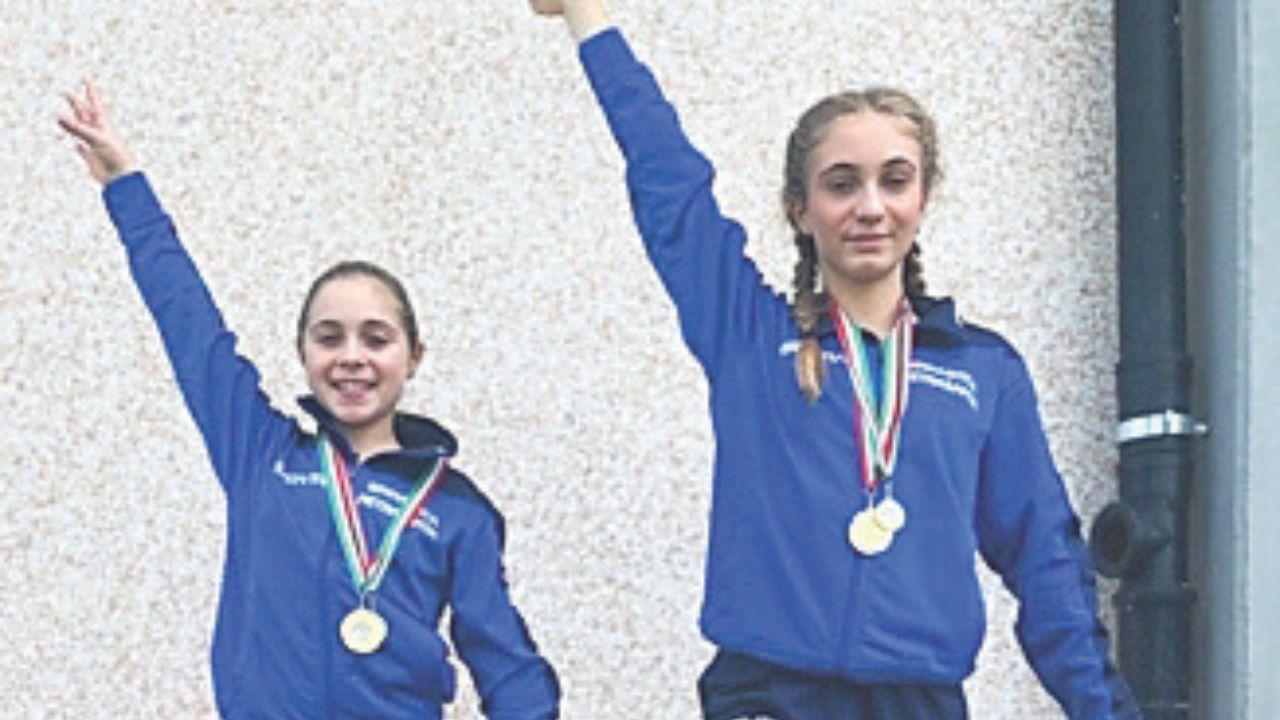Giulia Valpiani e Rebecca Sermattei hanno coinquistato l’oro nelle categorie LA base A2 e LB base J3