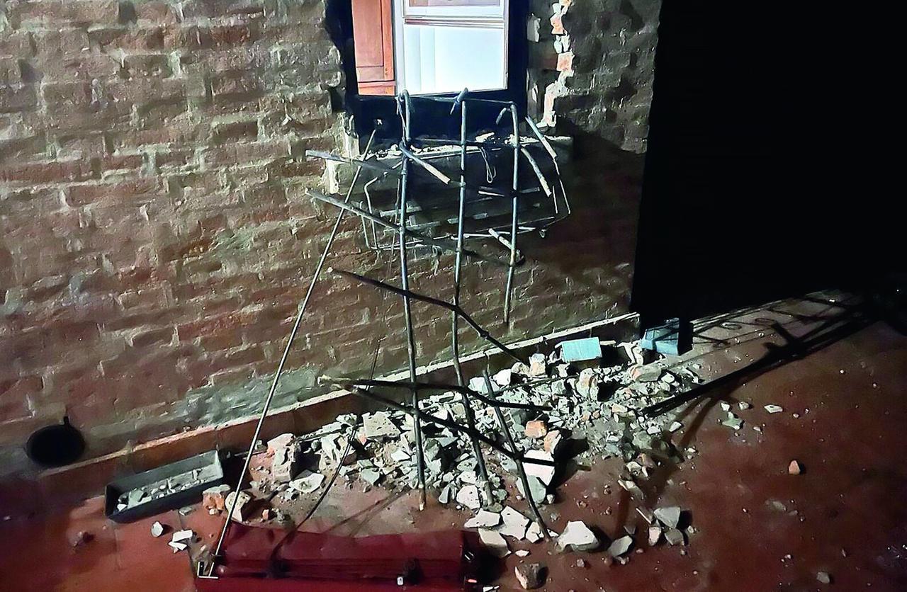 Ferrara, va a tartufi e trova una cassaforte piena di armi