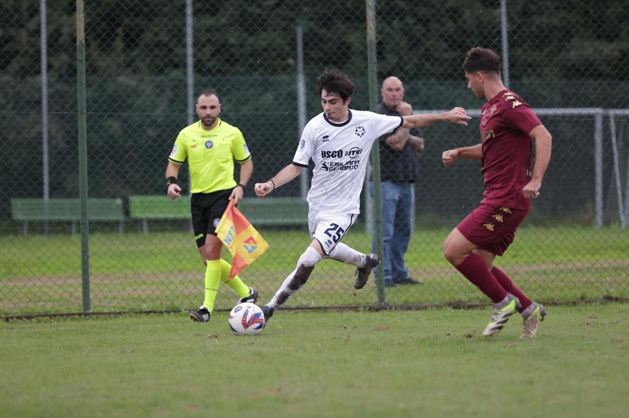 
	Un'azione di gioco tra Cittadella e Tau Altopascio

