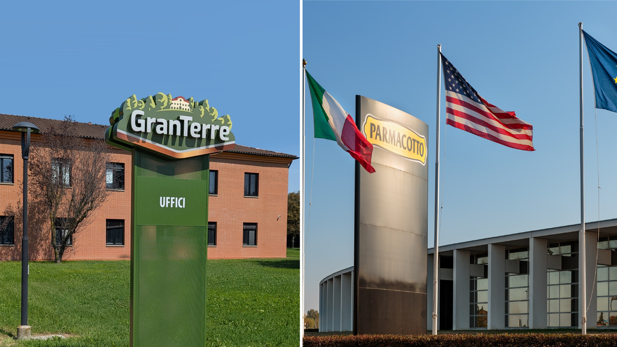 Le sedi di GranTerre e Parmacotto