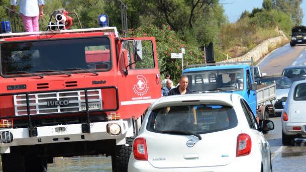 Disagi a Posada per un fulmine