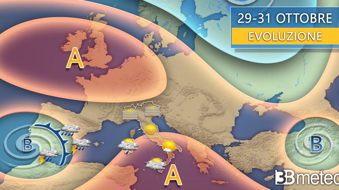 Meteo, stop al maltempo ma torna la nebbia in pianura Padana