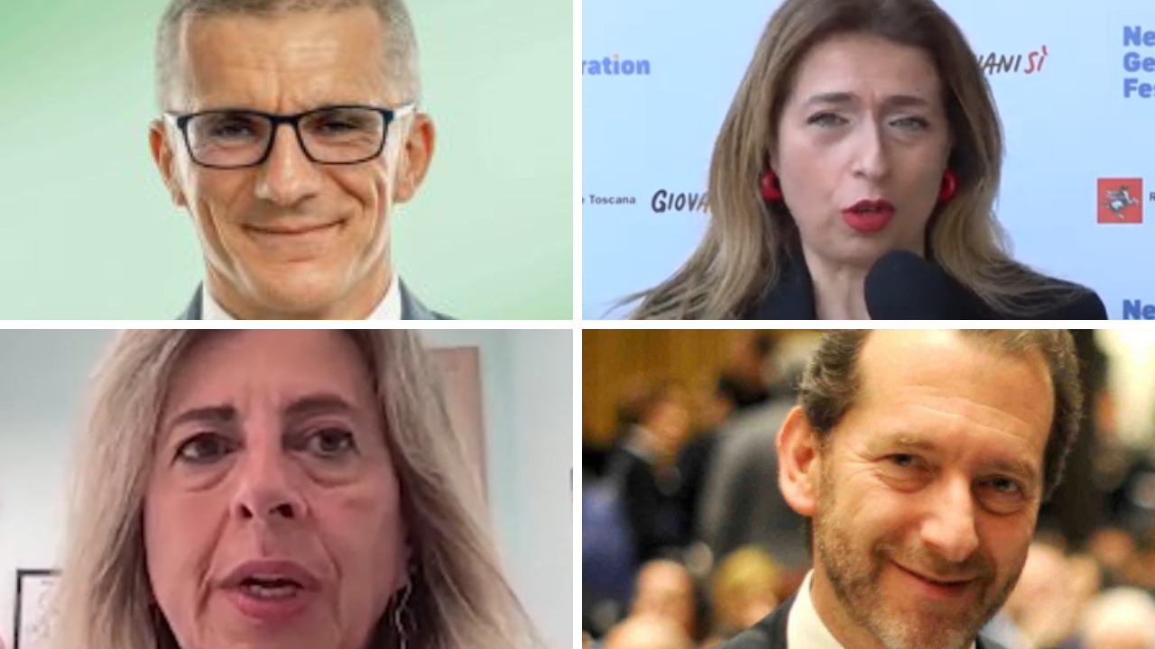 In ordine: Dario Rosini, Katia Belvedere, Simona Dei e Federico Gelli