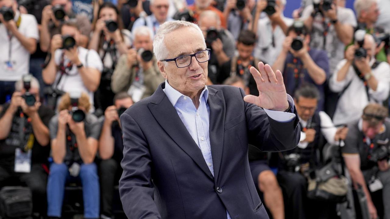 Il regista Marco Bellocchio