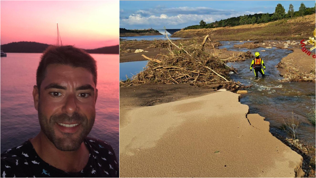 
	Davide Manca e le ricerche dei vigili del fuoco&nbsp;

