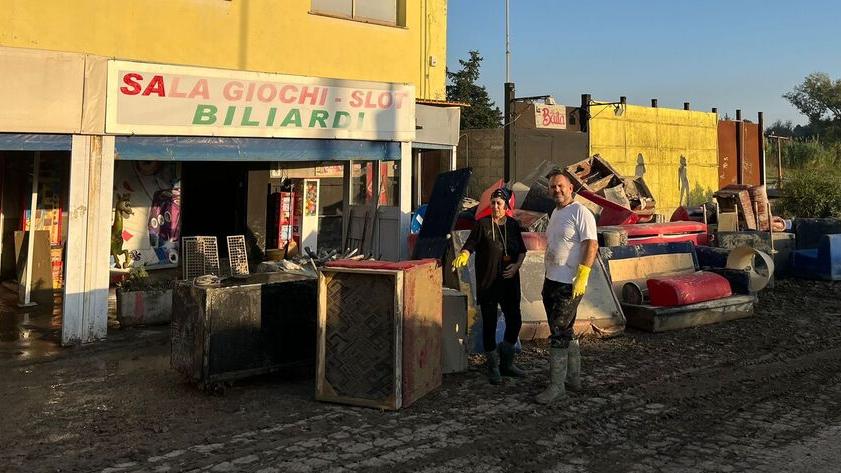 La Baita devastata dal maltempo