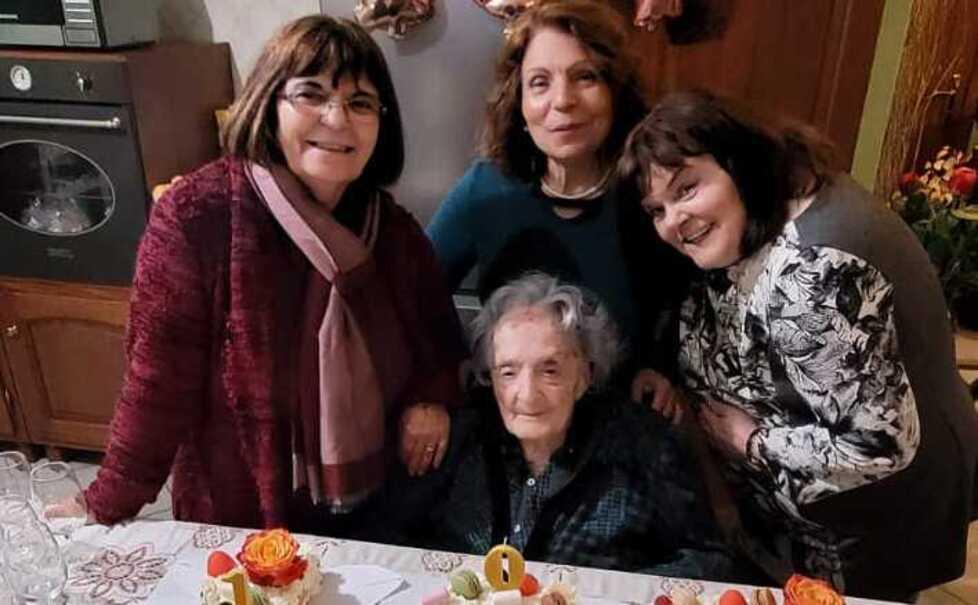 Pattada in festa, “zia” Sabina Monzitta compie 107 anni