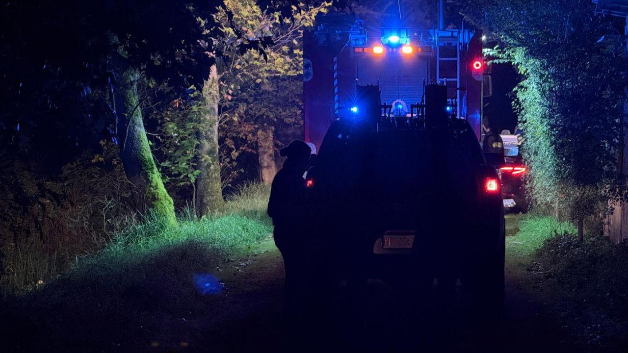 Le ricerche nelle vicinanze del luogo del ritrovamento (Foto Nucci)