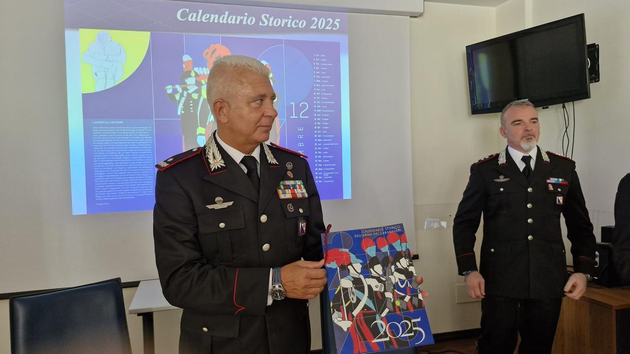 C’è un tocco di Sardegna nel calendario storico dell’Arma dei carabinieri