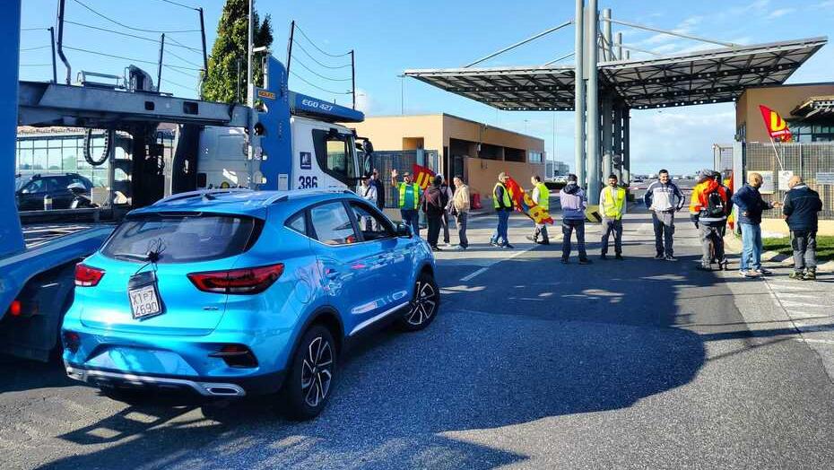 Una protesta dei lavoratori