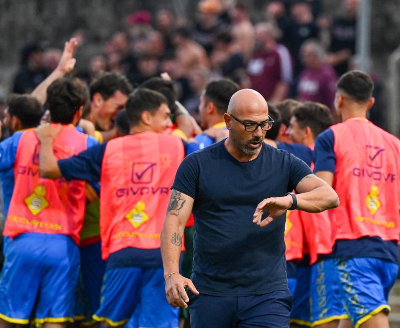 Il coach azzurro Antonio Calabro (foto di archivio)
