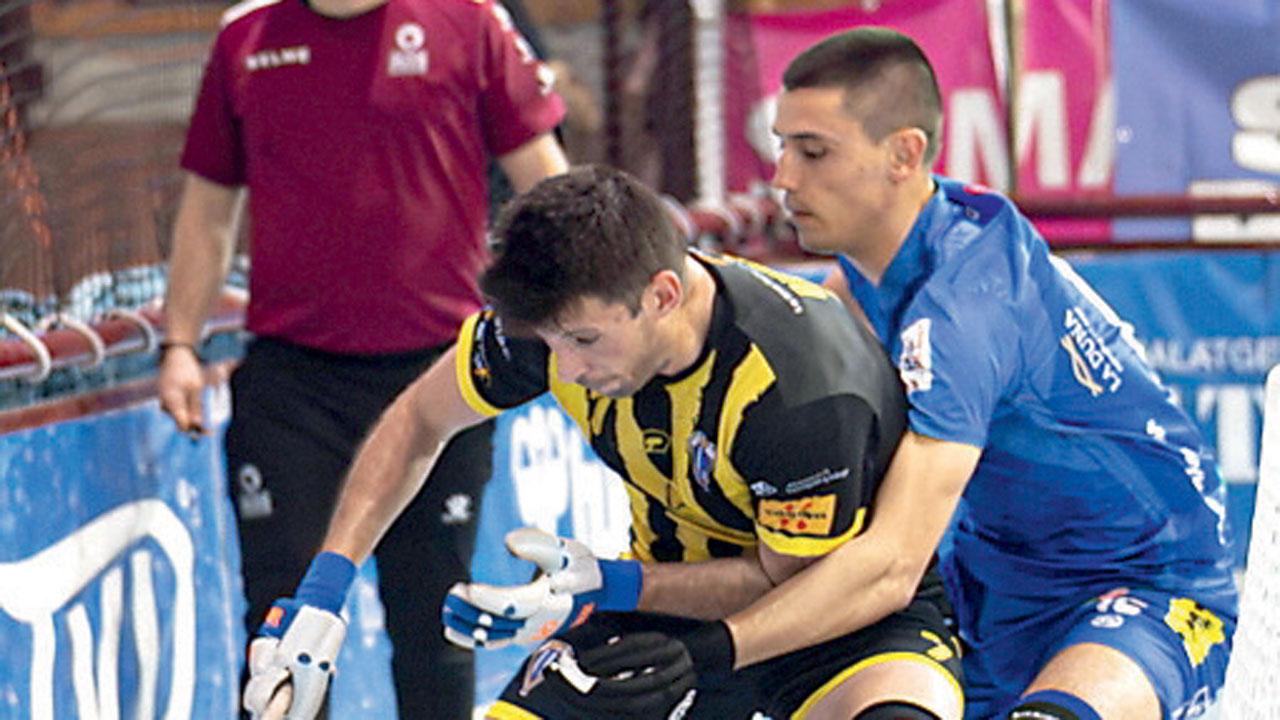 Francesco Banini nel match contro il Voltregà ad aprile (foto Giorgio)