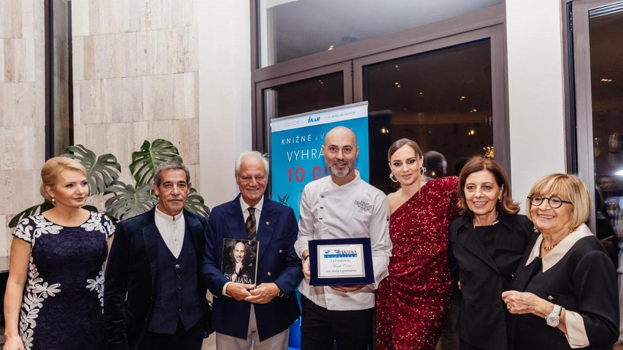 Allo chef sardo Andrea Ena, star in Slovacchia, la targa “emigrato speciale”