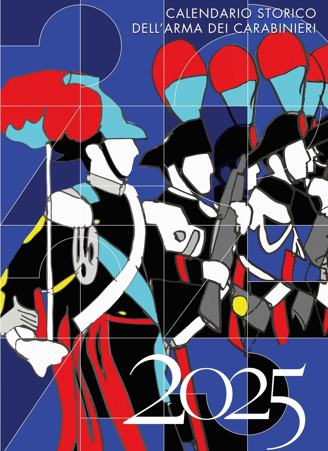 Ecco il calendario storico dei carabinieri con l’arte di Marco Lodola e Maurizio i testi di de Giovanni