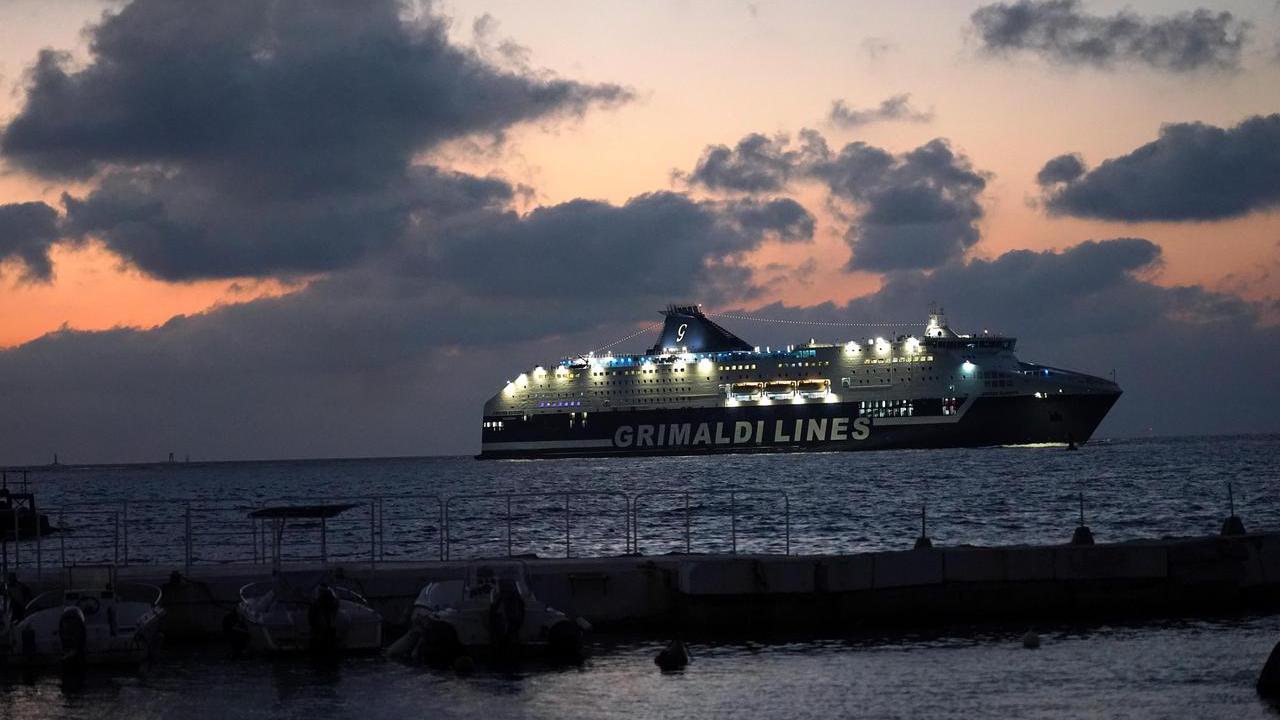 Una nave Grimaldi