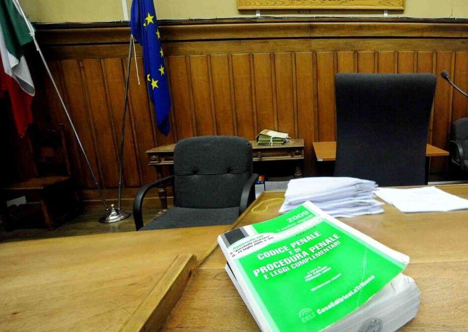 
	Un'aula di tribunale (foto di archivio)

