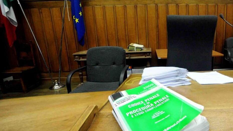 Un'aula di tribunale (foto di archivio)