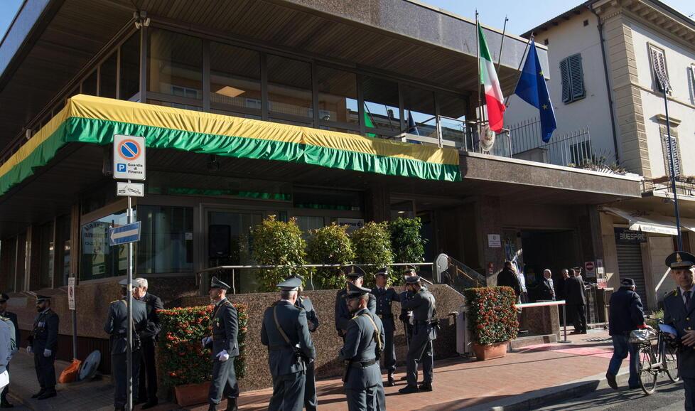 Nella foto l’attuale sede cittadina della guardia di finanza, inaugurata nel 2017 in corso Roma (foto Nucci)
