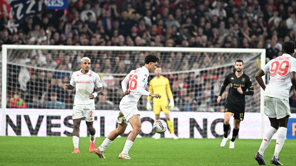 Il giovane in azione (foto acf fiorentina.com)