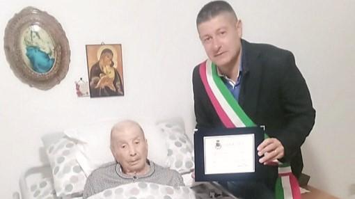 Ittiri festeggia il suo nuovo centenario Pietro Luigi Cadoni