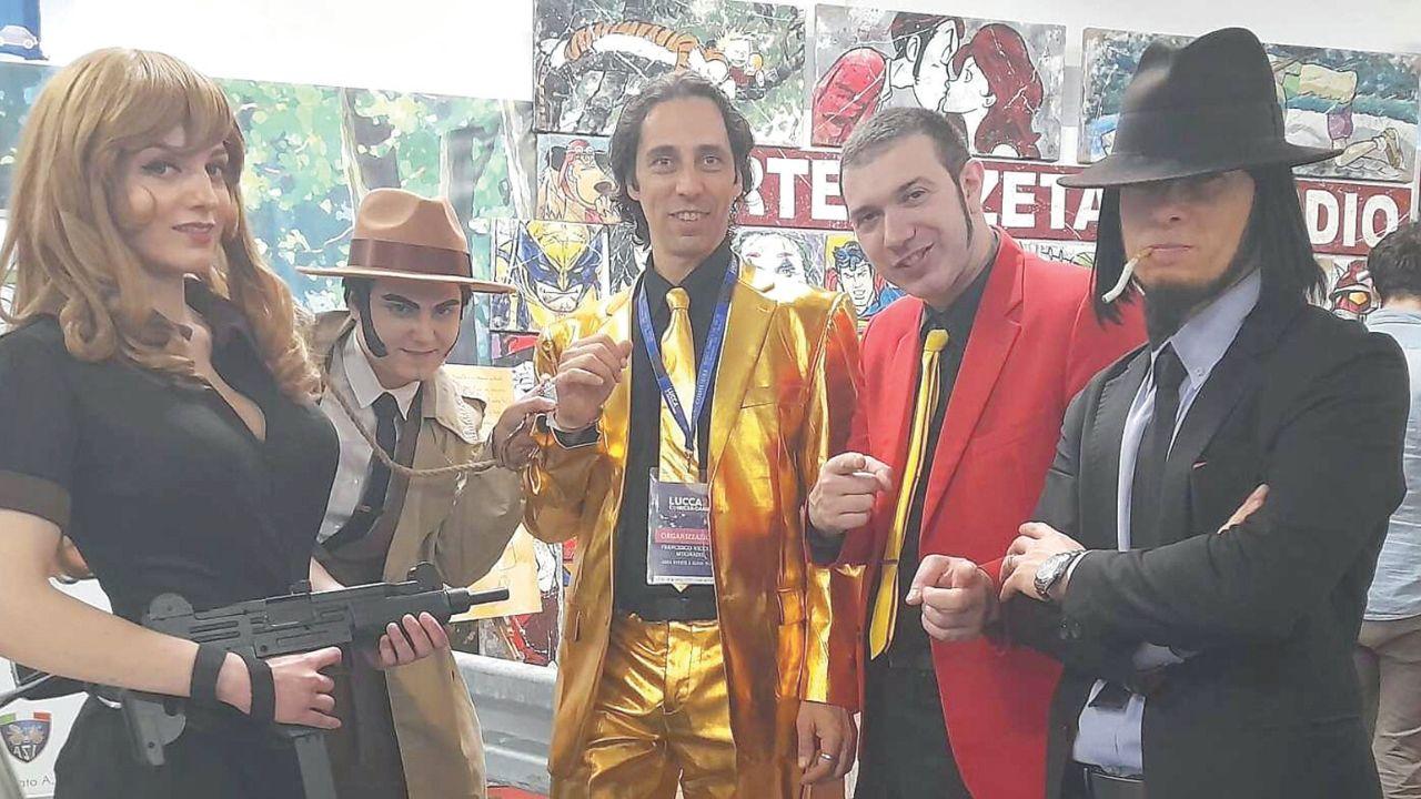 Al centro Francesco Niccolai