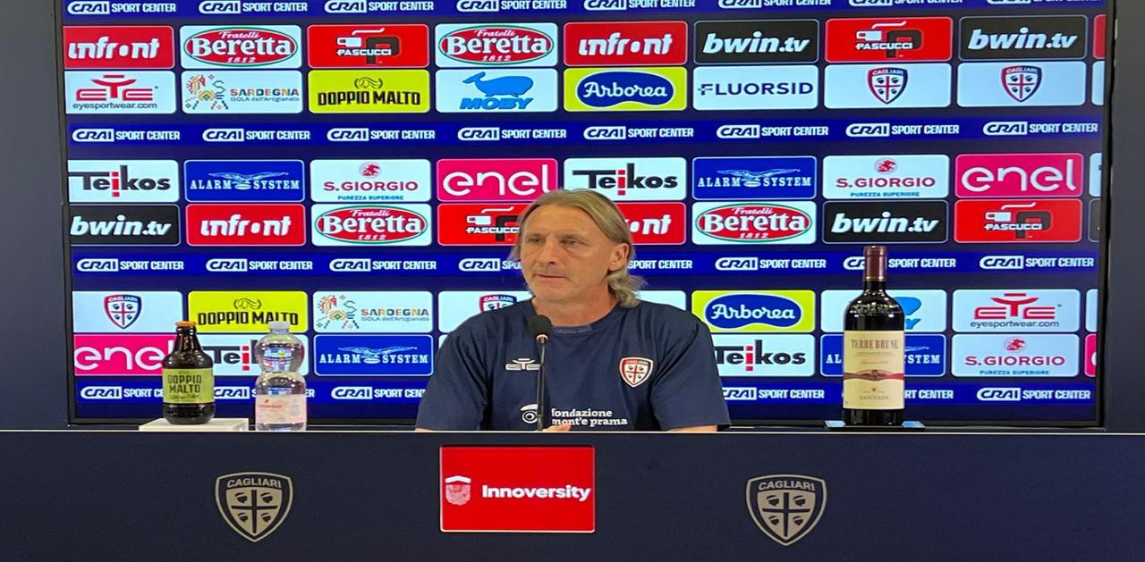 Cagliari, Davide Nicola carica la squadra: «Contro la Lazio dobbiamo fare il nostro gioco»