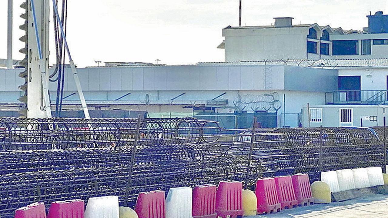 Il cantiere del nuovo terminal passeggeri all’aeroporto di Pisa (Foto Muzzi)