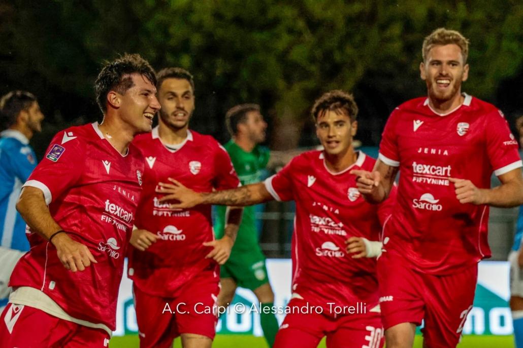 Carpi, che poker: vittoria con il Pineto e balzo in classifica