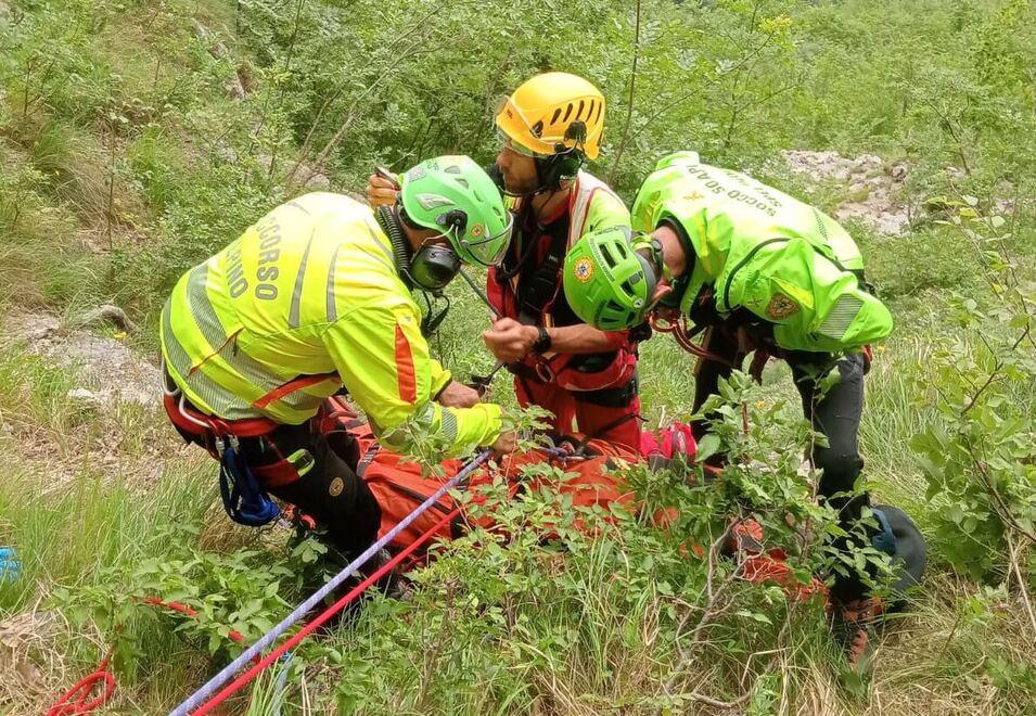 
	Un'operazione del soccorso alpino (foto d'archivio)

