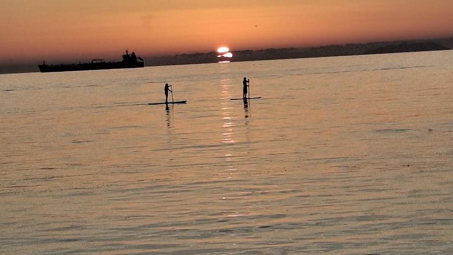 Livorno, suppando al calasole di novembre. Grazie a Maurizio Dibatte