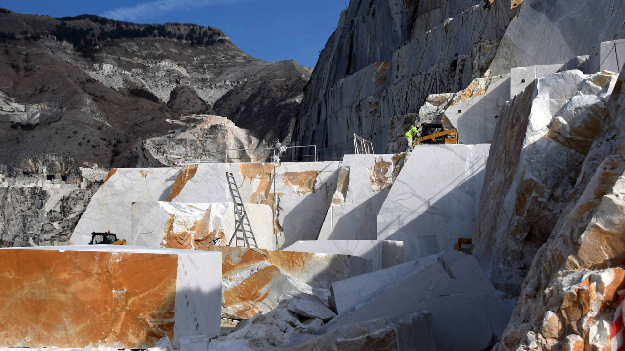 Uno scorcio delle cave