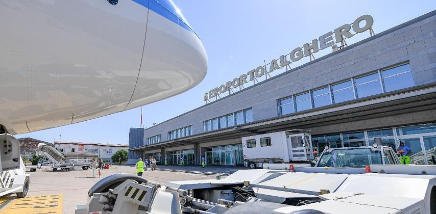 Lo scalo dell'aeroporto di Alghero