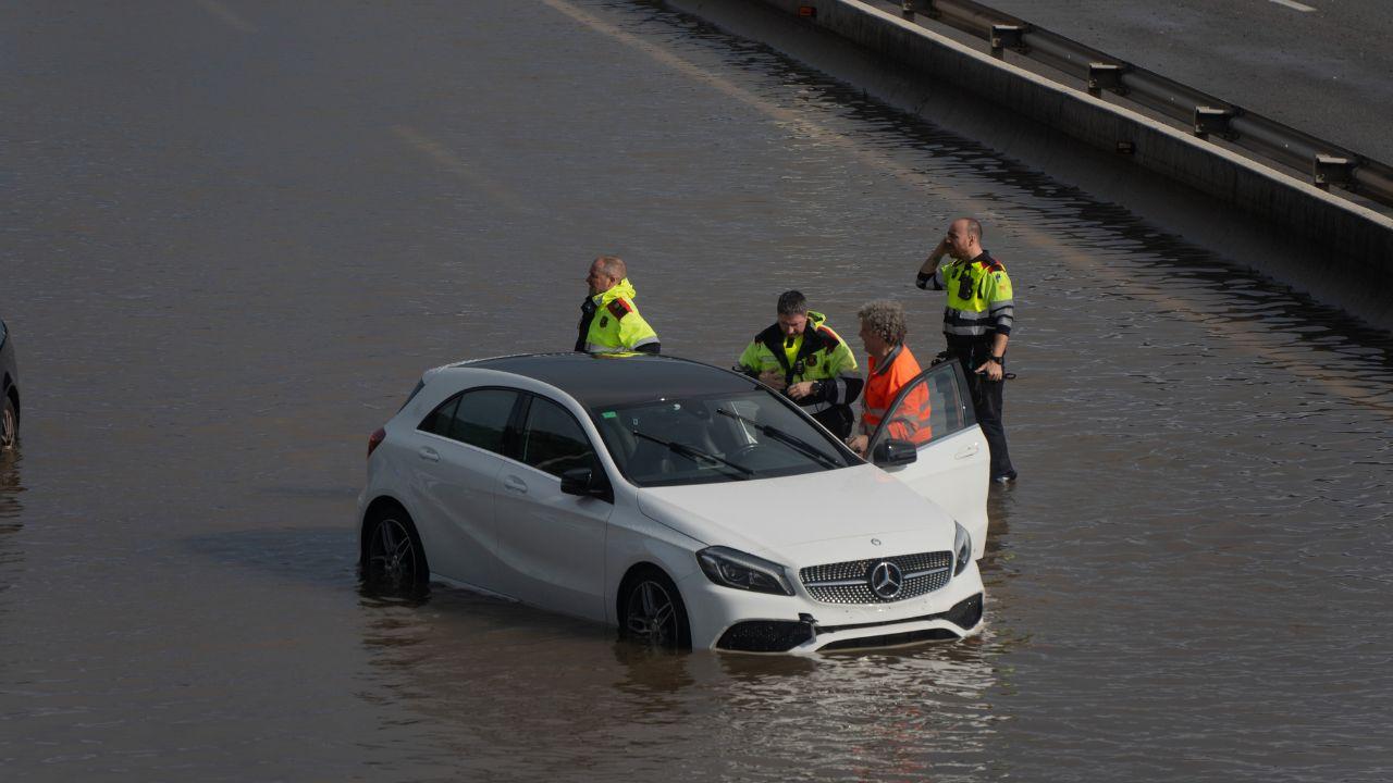 
	L'allerta meteo si sta spostando verso Barcellona (foto LaPresse)

