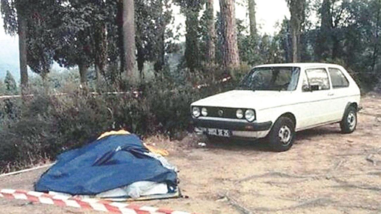 La scena del delitto agli Scopeti