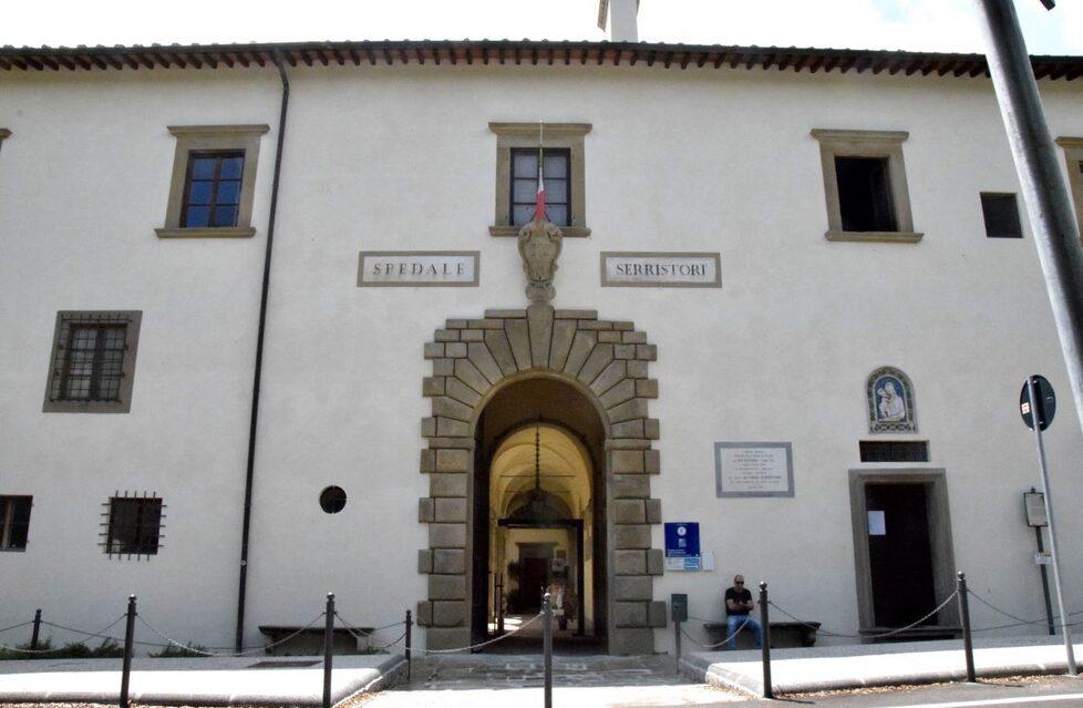 
	L&rsquo;ingresso dell&rsquo;ospedale Serristori di Figline Valdarno&nbsp;&nbsp;


