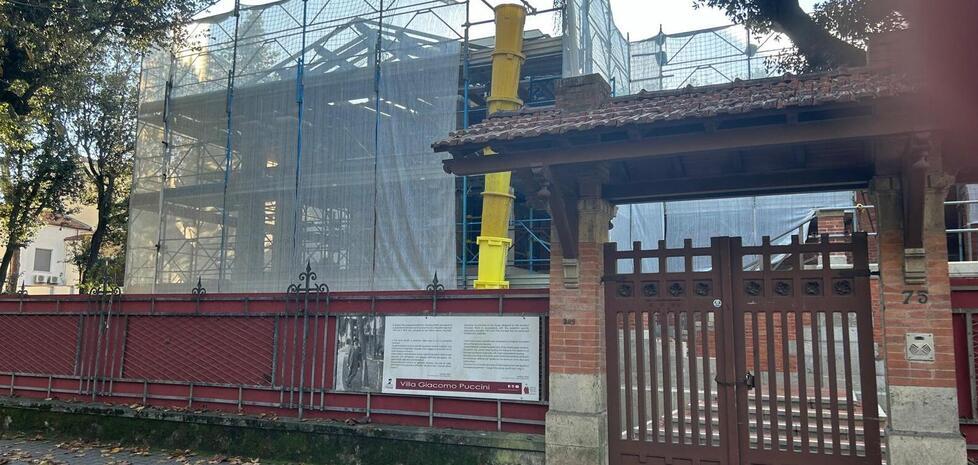 Villino Puccini a Viareggio: servono 4 milioni per completare il risanamento
